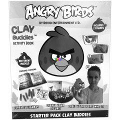 Angry Birds - Gyurma madr kezd szett - Fekete s nagy tes piros madr