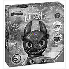 3D Puzzle - gy neveld a srknyodat, Fogatlan, 72 db