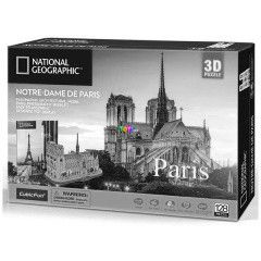 3D puzzle - National Geographic - Prizs, Notre-Dame