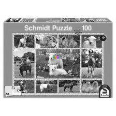Puzzle - A farm kisllatai, 100 db