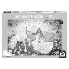 Puzzle - Egyszarvak hercegnje, 100 db