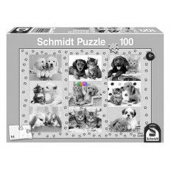 Puzzle - Kisllatok, 100 db