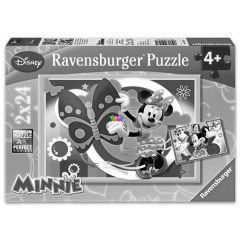 Puzzle - Minnie egr, 2x24 db