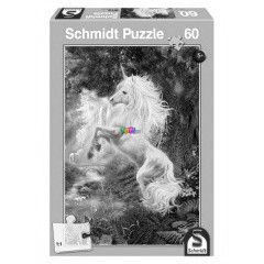 Puzzle - Varzslatos unikornis kert, 60 db