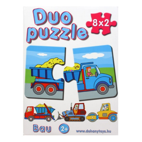 Puzzle - ptkezs, 8 x 2 db