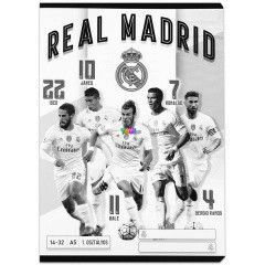 1. osztlyos vonalas fzet - Real Madrid, A5, 14-32