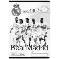 2. osztlyos vonalas fzet - Real Madrid, A5, 16-32