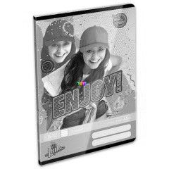 2. osztlyos vonalas fzet - Soy Luna - Neon enjoy, A5-s, 16-32