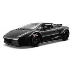 2007 Lamborghini Gallardo Superleggera - autmodell, fekete, 1:18