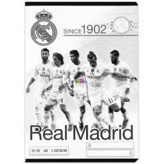 3. osztlyos vonalas fzet - Real Madrid, A5, 12-32