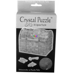 3D kristly puzzle - Kincseslda, 52 db