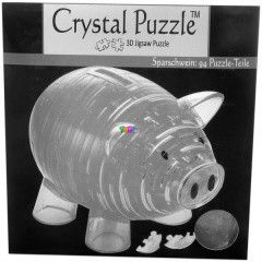 3D kristly puzzle - Malacpersely, 94 db