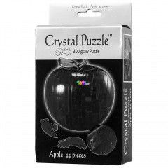 3D kristly puzzle - Piros alma, 44 db