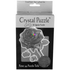 3D kristly puzzle - Rzsa, 44 db