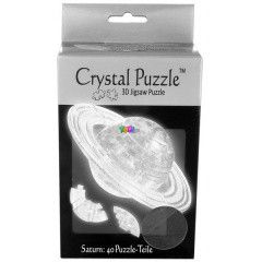 3D kristly puzzle - Szaturnusz, 40 db