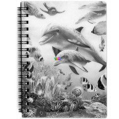 3D notesz - Delfinek