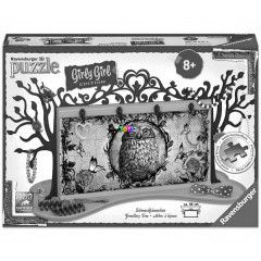 3D Puzzle - Baglyos kszertart fa, 108 db