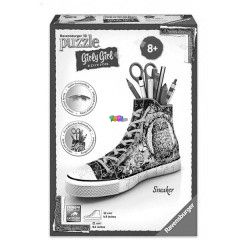 3D puzzle - Ceruzatart cip, 108 db