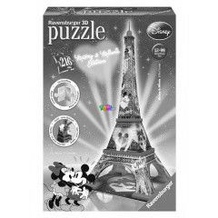 3D puzzle - Eiffel torony, Mikiegér és Minnie egér Edition, 216 db