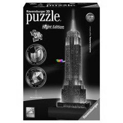 3D Puzzle - Empire State Building éjjel