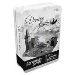 3D puzzle, fm dobozos - Velence, 131 db