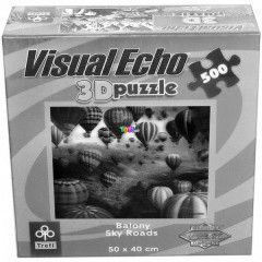 3D Puzzle - Hlgballonok, 500 db-os
