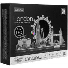 3D puzzle - London ltkpe LED fnnyel, 186 db