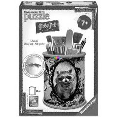 3D Puzzle - Mosmedvs ceruzatart, 54 db