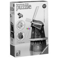 3D puzzle - Szélmalom, 216 db