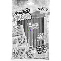 Airbrush Plush - Style 4 Ever utntlt filctoll kszlet - 10 db-os