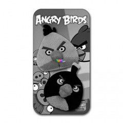 Angry Birds - 2 db-os babzsk - Fekete s srga madr