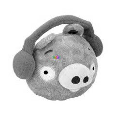 Angry Birds - Flvds zld malac plss hanggal, 13 cm