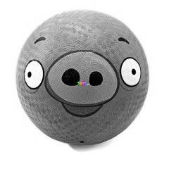 Angry Birds - Malac - gumilabda, 13 cm