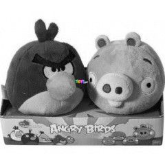 Angry Birds - Piros madr s malac, 10 cm - 2 db-os