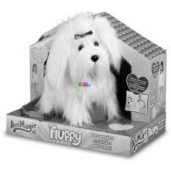 Animagic - Fluffy stl kutyus plssfigura, 22 cm