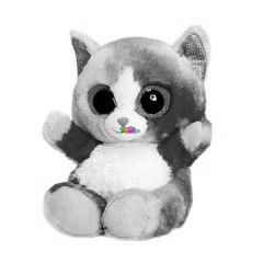 Animotsu l szivrvny cica plssfigura, 15 cm