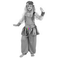 Arab tncoslny jelmez - 120-130-as mret, lila