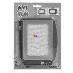 Art and Fun - Mgneses kicsi rajztbla, srga-narancs