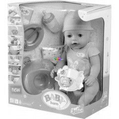 Baby Born - Nyolc-funkciós interaktív baba, lány