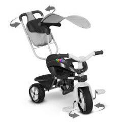 Baby Driver Comfort piros-fehr tricikli