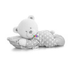 Baby maci prnval, 20 cm, rzsaszn