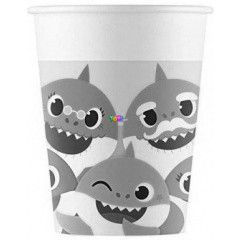 Baby Shark - Paprpohr, 200 ml, 8 db