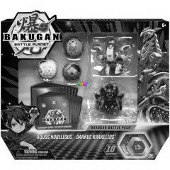 Bakugan - 5 db-os harci csomag - Aquos Nobilious - Darkus Krakelios