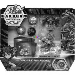 Bakugan - 5 db-os harci csomag - Ventus Phaedrus - Pyrus Hydranoid