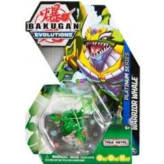 Bakugan Evolutions - S4 Platinum széria - Warrior Whale, zöld