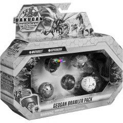 Bakugan - Geogan Brawler csomag, 5 db-os - Mustasect s Viperagon