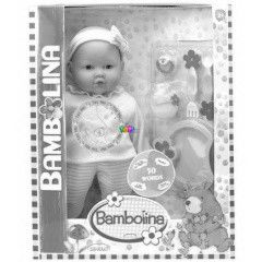 Bambolina - Rose beszl baba kiegsztkkel - 38 cm