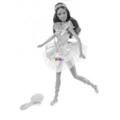 Barbie balerina - Barna haj, kk-fehr ruhban
