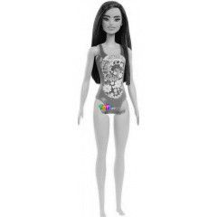 Barbie - Barna haj Barbie narancssrga frdruhban