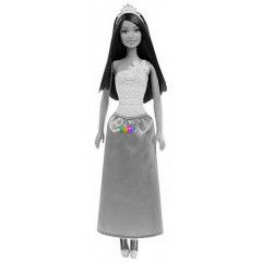 Barbie - Barna haj hercegn lila ruhban